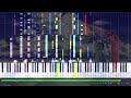 [Touhou 12] 'Beware The Umbrella Left There Forever' [MIDI] (synthesia)