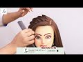 Mind blowing open hairstyle for engagement l bridal hairstyles kashee's l wedding hairstyles kashees