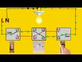 Intermediate Switch Wiring Connection || 4 Way Switch Wiring Connection Diagram || It's  Electrical