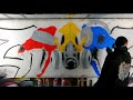 MY FIRST MURAL | ENTER: CERBERUS | SPRAY NO EVIL