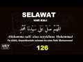 SELAWAT 1000 KALI  اَللَّهُمَّ صَلِّ َعلى سيدنا مُحَمَّدٍ - BAZLI UNIC