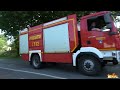 [GROßER WALDBRAND | 500 Einsatzkräfte] - Alarmfahrten von FEUERWEHR & mehr zur GROßÜBUNG in Lippe