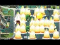 PvZ 2 Challenge - 50 Plants level 1 use 1 POWER UP Vs Amberhead Zombie Level 15