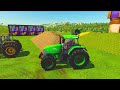 TRANSPORTING McCORMICK TRACTORS & SUGARCANE with BIG TRAILER & TRACTORS & KAMAZ TRUCK! FS22