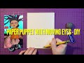 I made a SQUID GAMES - Paper Puppet with moving Eyes DIY