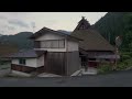 Quiet Dawn Walk at Kayabuki no Sato | Miyama, Japan - 4K Village Ambience