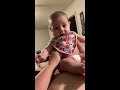 Giggles with daddy