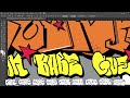 HOW TO DRAW GRAFFITI LETTERS PERSIJA | OZEEFROZ