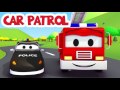 Tom der Abschleppwagen und Matt das Polizeiauto in Car City| Lastwagen Bau-Cartoon-Serie für Kinder