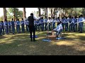 Senende Boys choir 2021 warm up medley songs @ The  launch of some musical instruments in the school