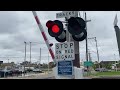 Amtrak Blue Water to Chicago @ Westnedge Avenue, Kalamazoo, MI (ft. US&S E-Bell)