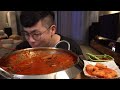 Mukbang dwaeji gopchang jeongol kfood eatingshow realsound koreanfood asmr