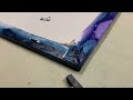 HOW TO STRETCH A PAINTED CANVAS - fast & easy on any frame and any size 🥳