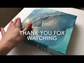 Alcohol ink painting  on canvas tutorial.