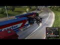 ETS 2 Multiplayer Funny Moments - Crashes and fails compilation #15