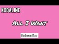 Kodaline - All I Want (Cover)