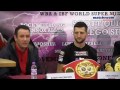 Heated Froch v Groves final press conference