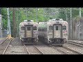 Full HD 60FPS: NJ Transit North Jersey Coast Line Evening Rush Hour Trains at Long Branch 5/17/24