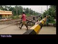 Extremely aggressive EMU Local Train: Dangerous Stormy skipping at Railgate