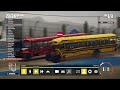 WRECKFEST Crazy Bus racing + jumps = BIG CRASHES!!!