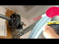 How to Lubricate Garage Door - Tips on how to properly lube your garage door to eliminate squeaks!