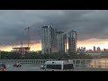 Traversée du pont Champlain à la brunante