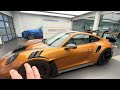 2024 Paint to Sample Nordic Gold Porsche 911 GT3 RS Weissach | Walk Around |