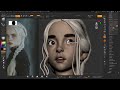 sculpt sketch after pinpin timelapse