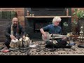 Sarod/Tabla Duo Bruce Hamm and Ferhan Qureshi performing in Sunnyvale