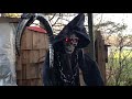 Horrid Nightmares Reviews - 6 ft LED Reaper With Lantern, Home Depot (DEMO)