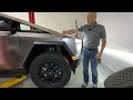Will 37” Tires Fit on Cybertruck? Tesla Cybertruck Dissection & Inspection Continues! - Part 4