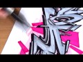 Doke - How to draw Graffiti Sketches #3
