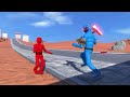 Super Strong NPC fights the Boxing AI! (with Active Ragdoll Physics)