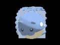 Spheal rolling at low quality with funky town in the background