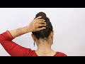 Quick Super Easy Clutcher Bun Hairstyle For Long Hair Girls | Long Hair Hairstyles | Juda Hairstyles