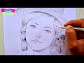 Beautiful girl drawing | Girl drawing | Drawing tutorial | Kisholoy 😍🫶🔥