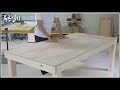 making a strong work bench with 2X4 & 18mm plywood [woodworking]