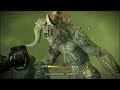 Beating up deathclaws with their own weapon (Fallout 4)