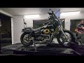 2012 Street Bob Dyno Test with exhaust air and a tune