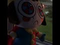 Pomni Watching The Tornado (Plushie Version)