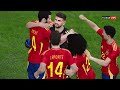 SPAIN Vs ENGLAND - Penalty Shootout | Final UEFA Euro 2024 | Yamal vs Saka | PES Gameplay