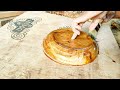 Making wooden plate