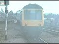 Diesels at Reading Station UK 1988, Before Redevelopment