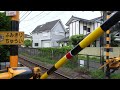 【4K Japan】Strolling in the back alleys where the Enoden runs in Kamakura.