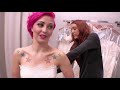 Bride Goes For Bold Black & White Wedding Gown | I Found The Gown