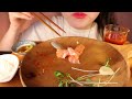 ASMR Salmon & Flatfish 🐟🪸 보들보들 연어와 광어회 💛🧡