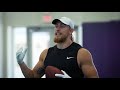 George Kittle's Tight End Drills for Footwork, Blocking, Catching & YAC!