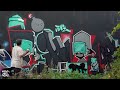 Graffiti with New Zealand Legends