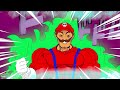 Super Mario Bros: Mario Vs  Peach IDEAL BUTT Super Sized Maze Escape | Game Animation