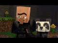 Warden vs Ninja Villager (Minecraft Animation Movie)